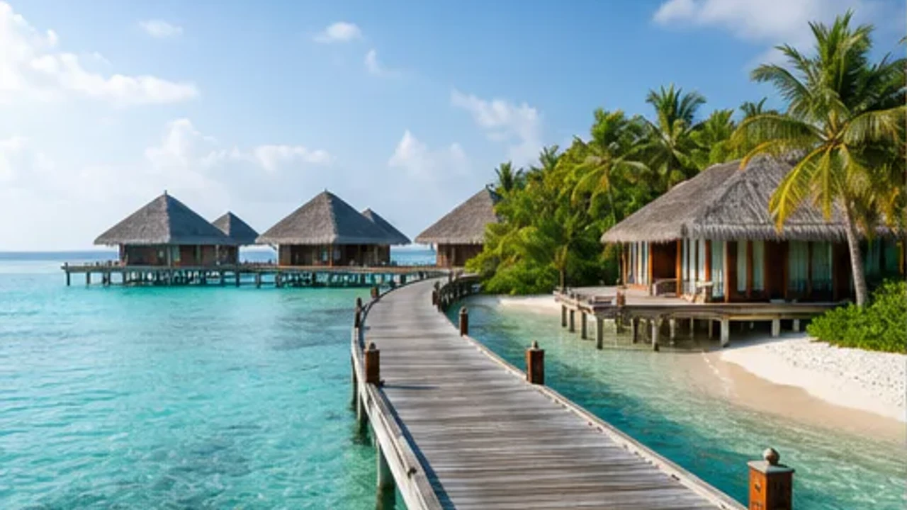 Hotel escapes travel scene